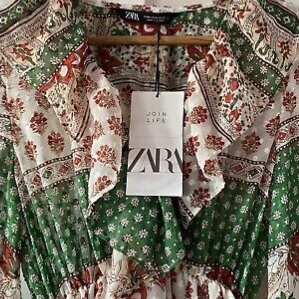Zara Ruffled Dress - Picture 6 of 7